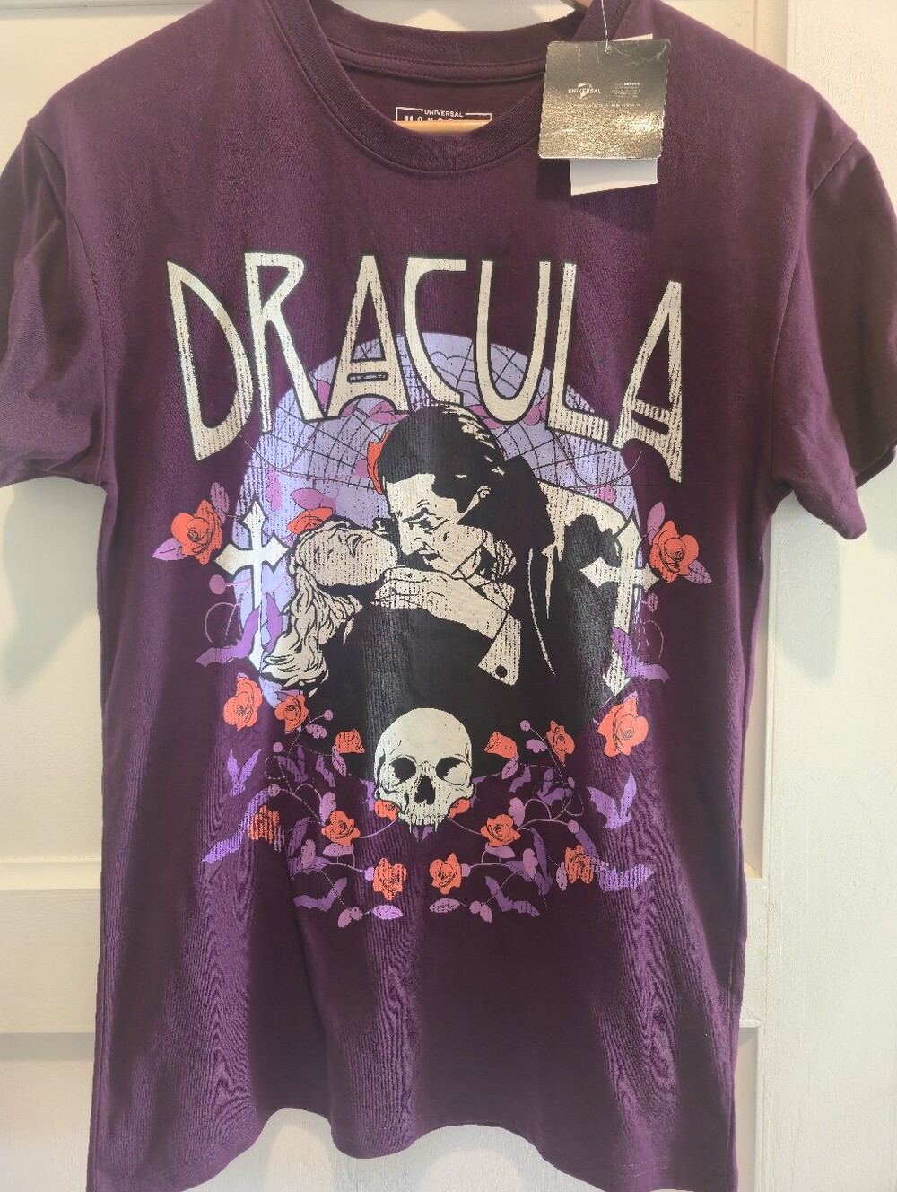 Dracula Graphic T‑Shirt - Eggplant